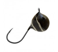 Мормышка вольфрамовая "Дробина с ушком обмазка-винт" (3,5 мм)