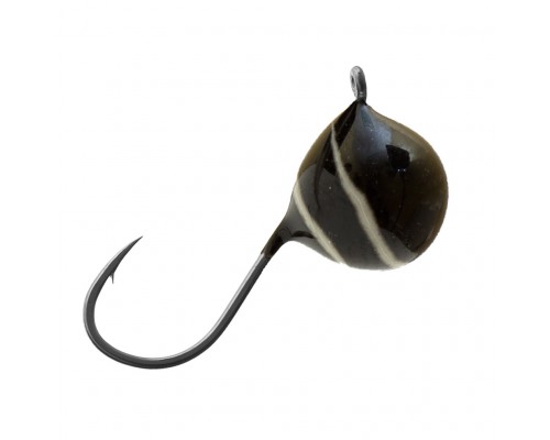 Мормышка вольфрамовая "Дробина с ушком обмазка-винт" (3,5 мм)